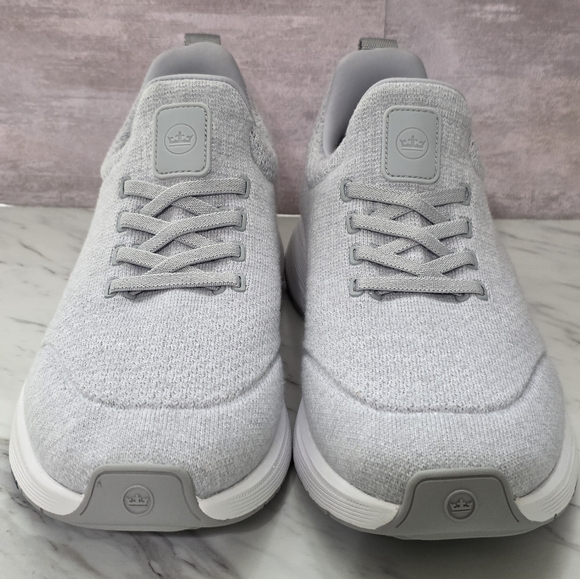 Peter Millar Light Gray Knit Sneakers - Picture 3 of 8